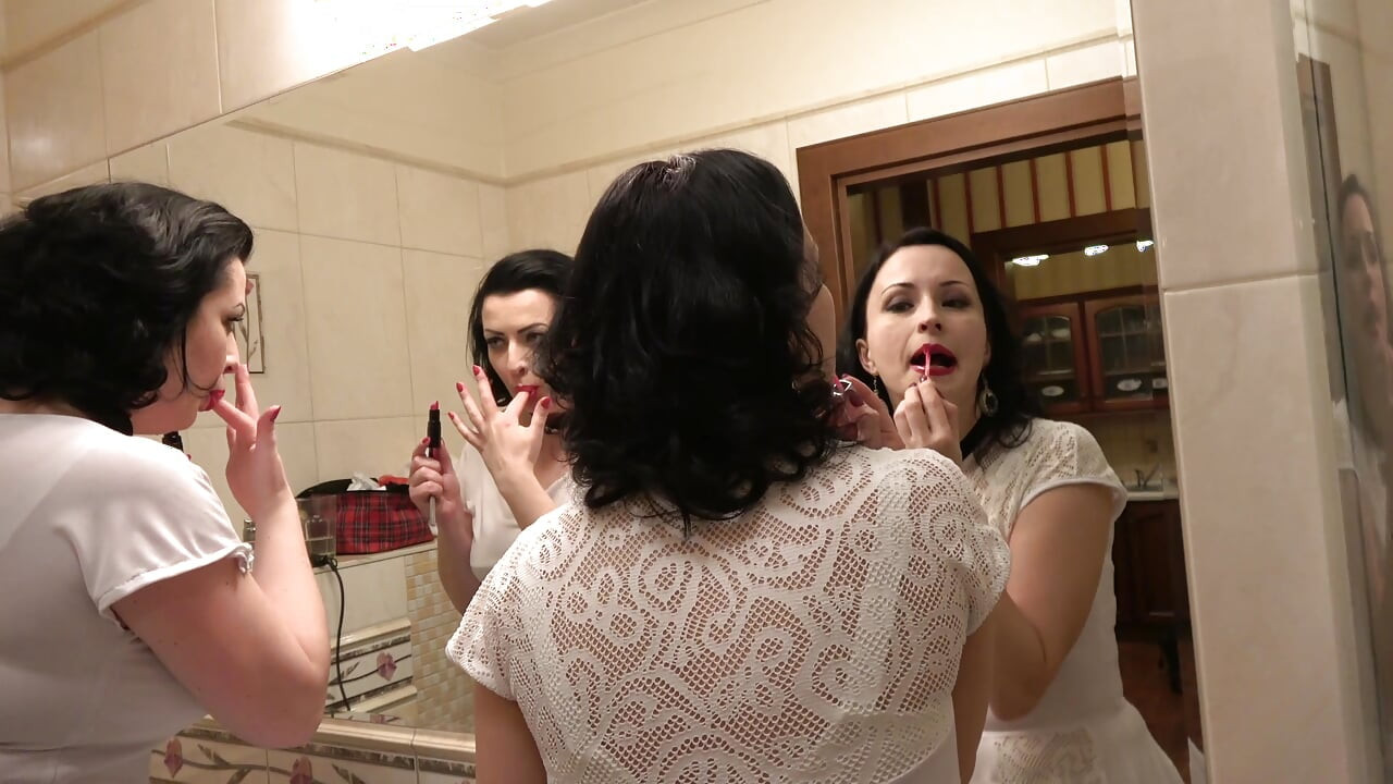 Vintage Stockings Lesbos Party