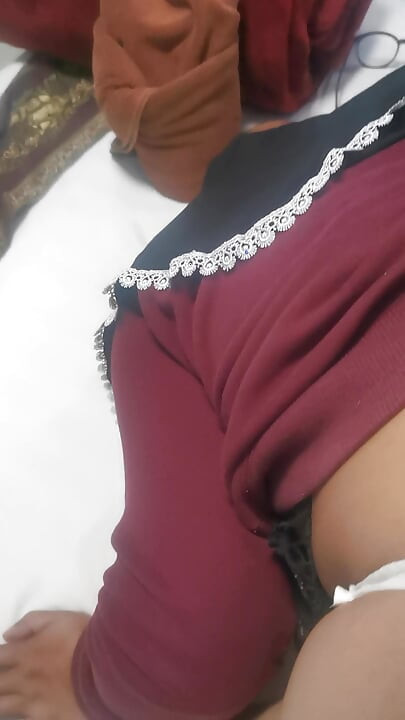 The maid provokes her boss until he can't stand it. Ask for a insertion before going to work.