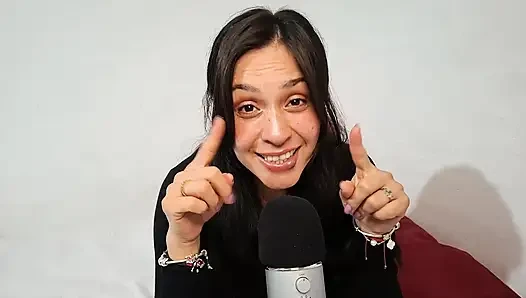 ASMR Kiss, I bite and caress your ears
