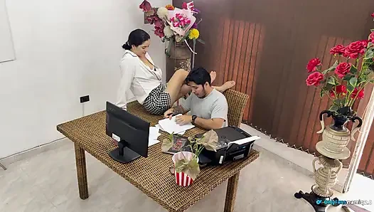 My wife watches me and watched me fuck my secretary in the office!