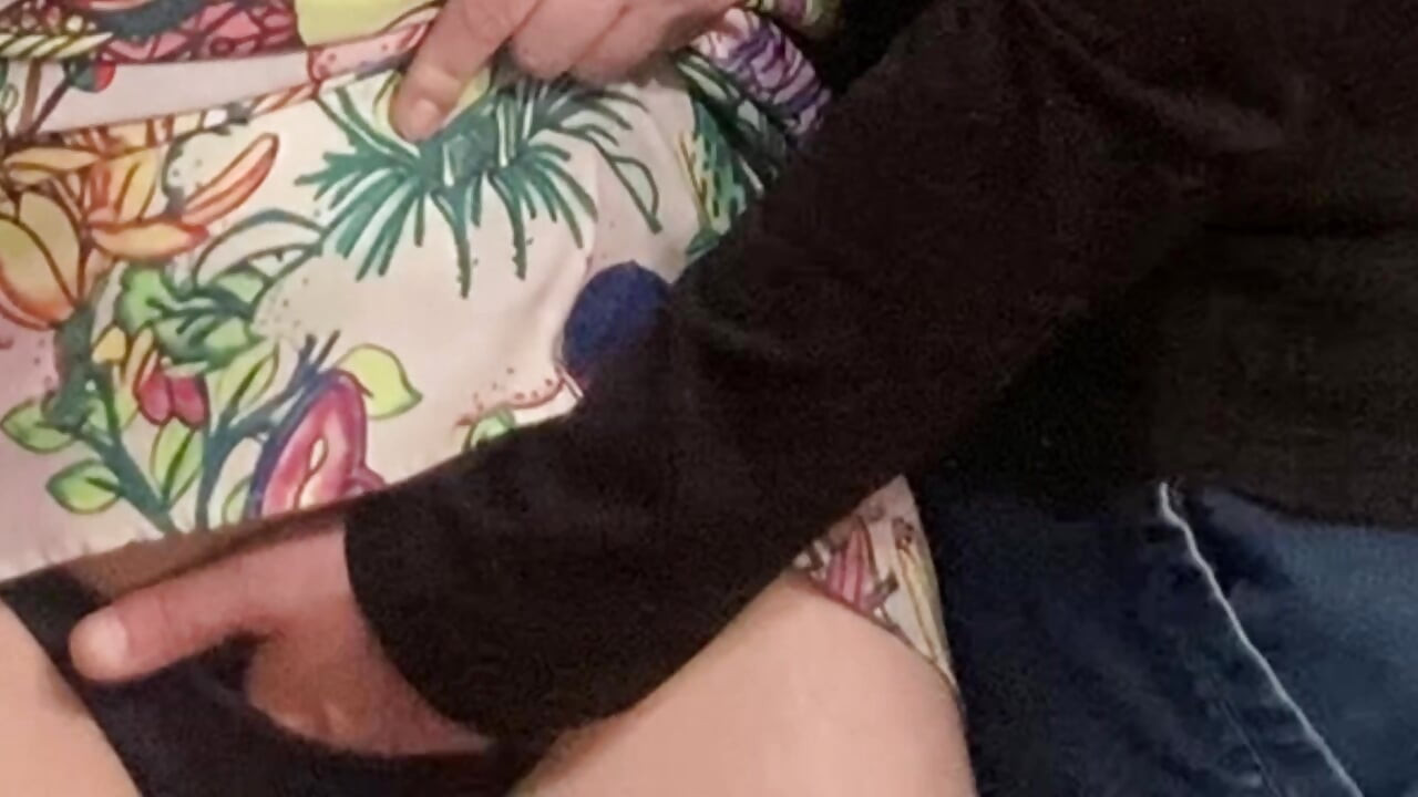 Omg! Touching Nice Pussy and Panties in Subway