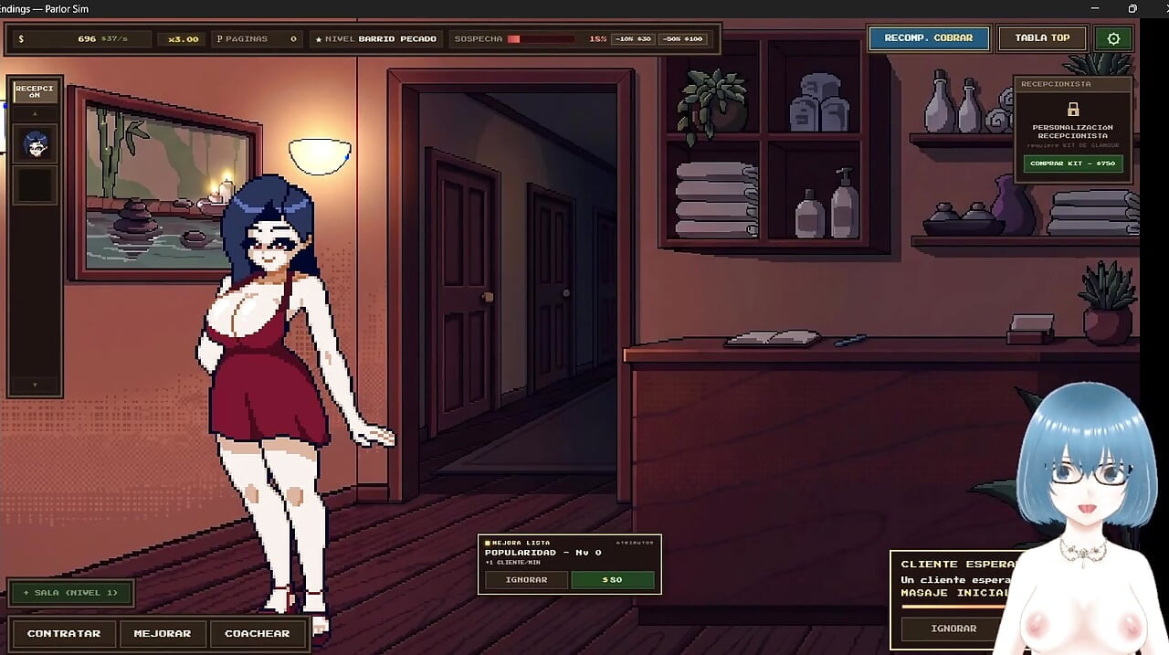 Happy Endings Demo Vtuber Gameplay 1