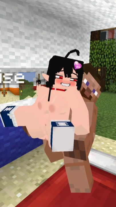 Minecraft Jenny Mod fapcraft Elise siempre tiene la boca abierta para un poco de polla | Clip 3
