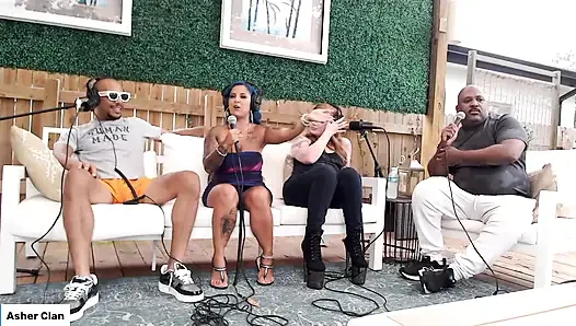 Livestream khusus wanita dewasa lagi asik ngobrol barbie spanyol, dwayne foxx, mrflourish podcast asherclantv