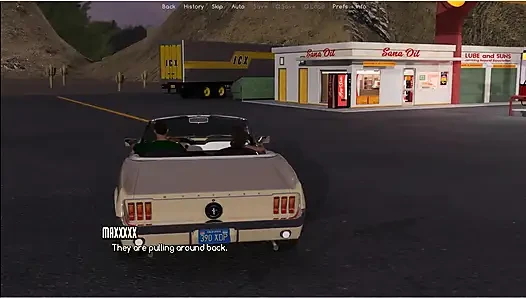 A life worth Living Cuckold wife fucks with trucker on road
