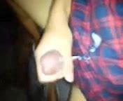Young Asian Friend Jerks and Cums