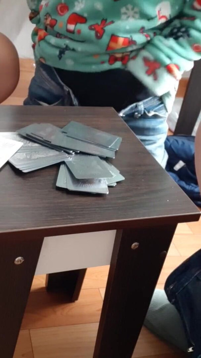 A card game turned into a hot lesbian threesome | Clip 2