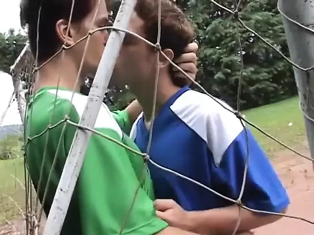 Forward of Opponent Team Scores Goalkeeper Bruno Stigmata