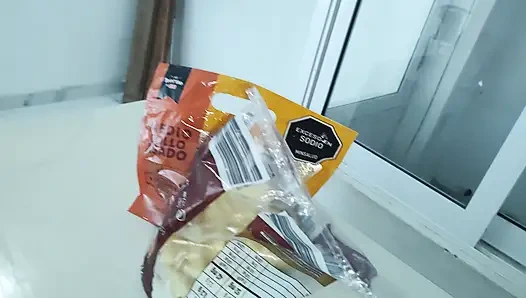 Готовка с камшотом-медведем