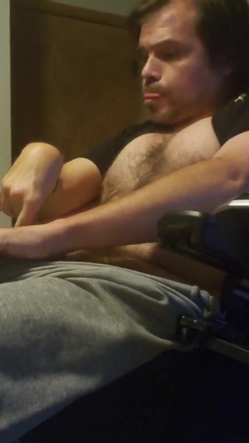 Must-share moment from "Kevy 69's sexy wheelchair man orgasm for you"