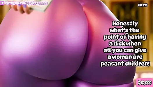 Kadın egemenliği hentai 31 talimatı: Queen Pasifika tarafından boşaltıldı ve mahvoldu