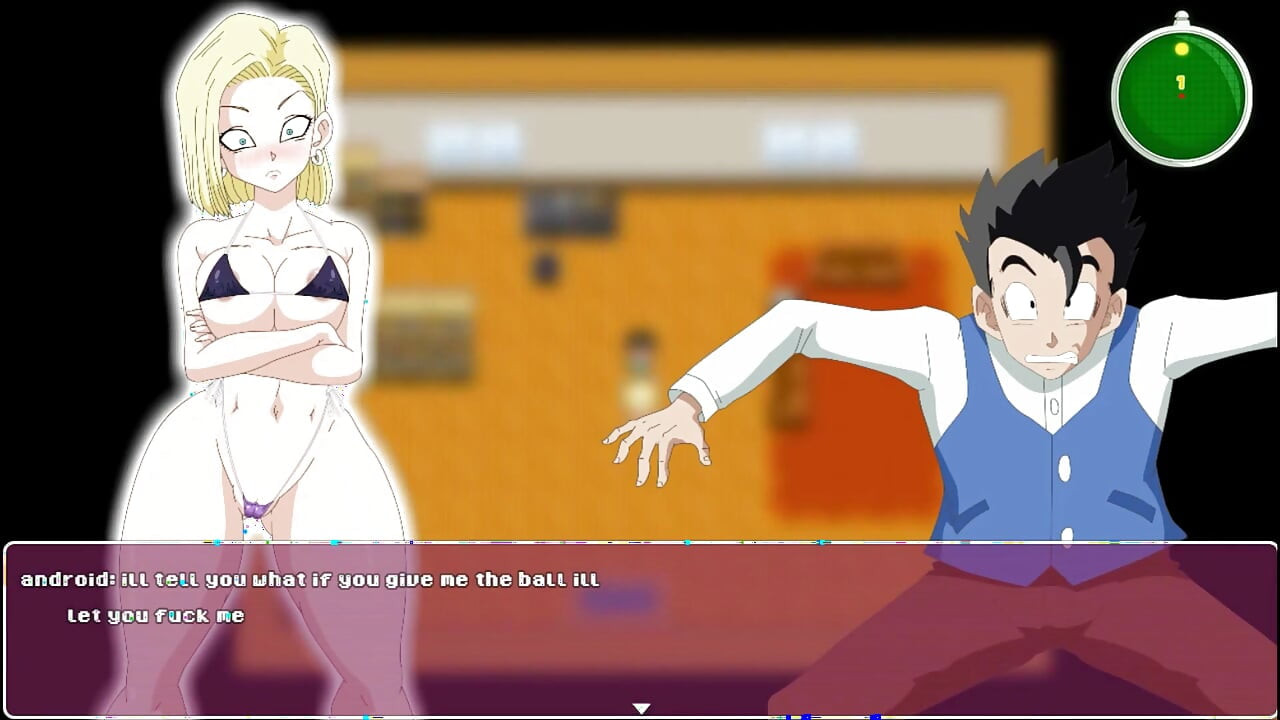 Android Quest for the Balls - Dragon Ball Part 3 - Android 18 and the Big Dick by Loveskysanx