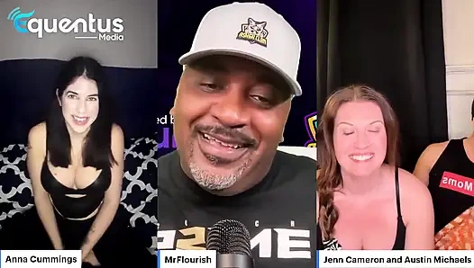 Mrflourish Podcast "the Morning After" with Guest Samantha Extreme