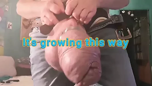 Belgian porn video – Wearing My Metal Cockring