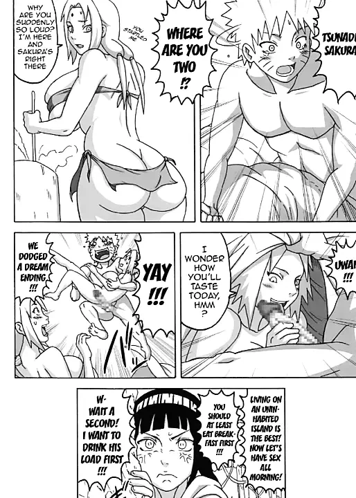 Tsunade X Naruto Comics - Sex in the Jungle Ii by Misskitty2k