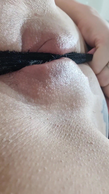 Epic moment from "Wet panty pussy masturbating at home..:)"