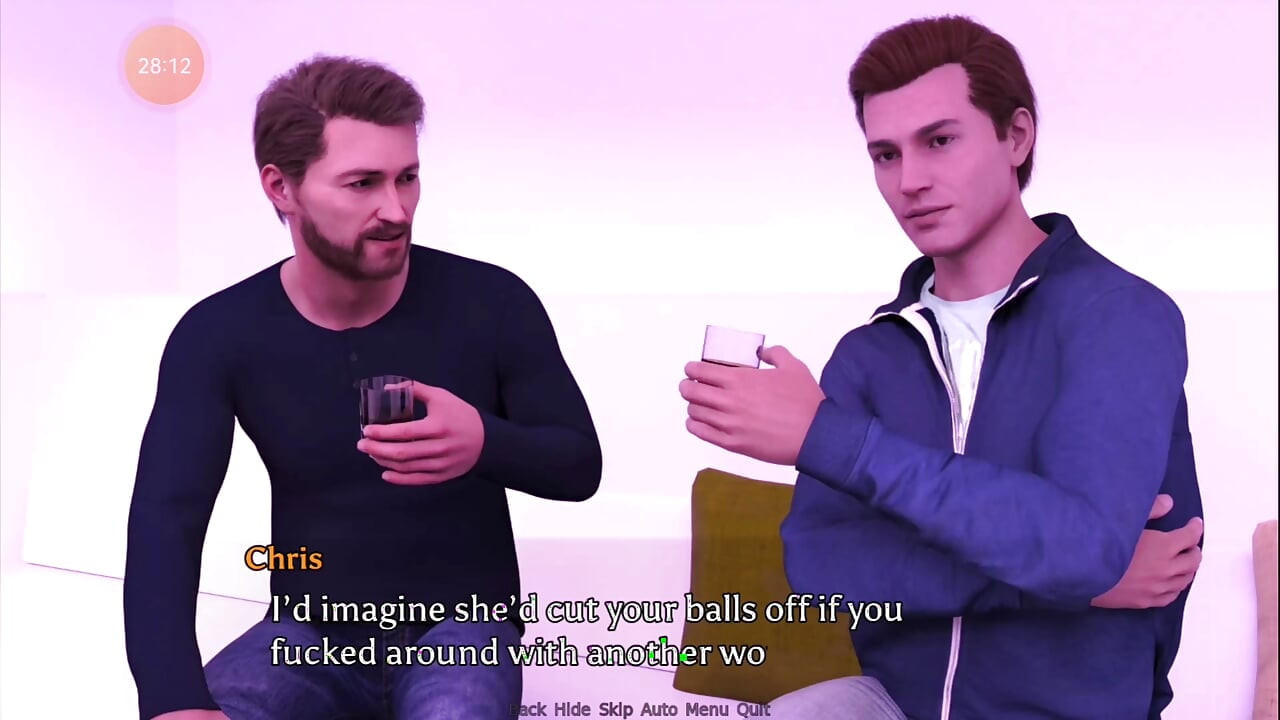 Una boda perfecta # 12 - Alexia mostró a David sus tetas y luego sucedió algo.