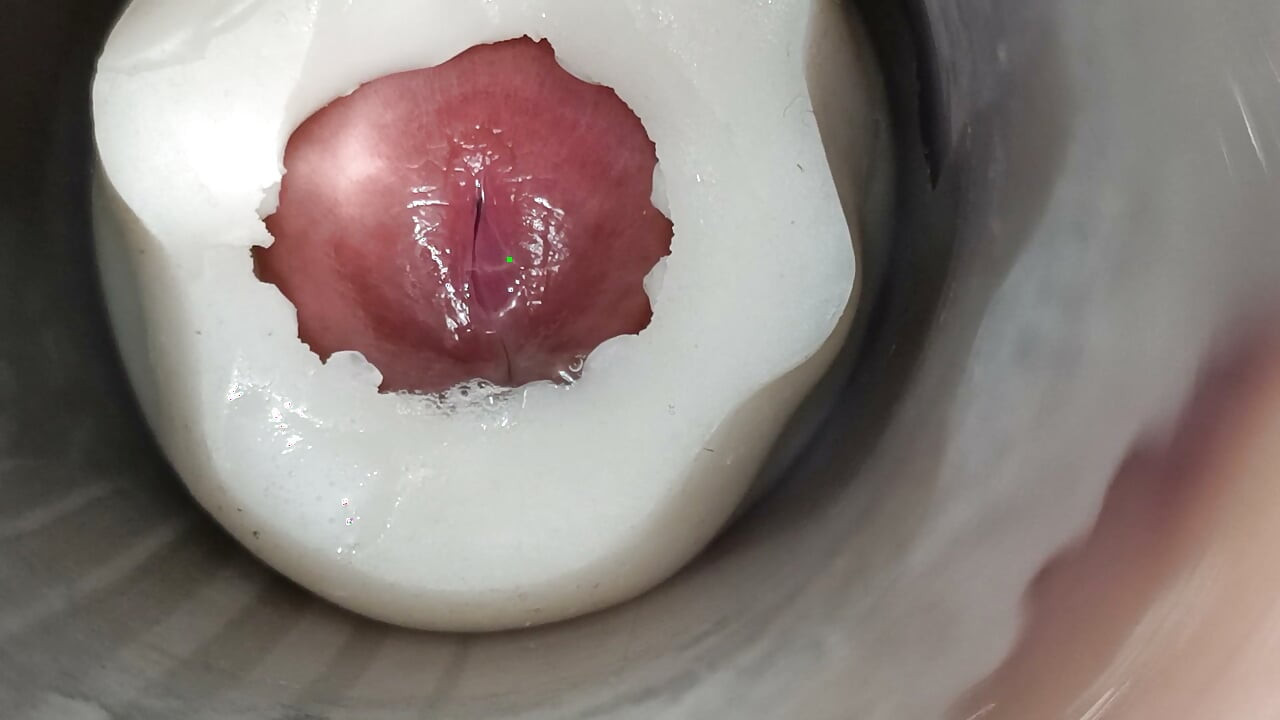 Internal view: vulva twitching and ejaculating 5
