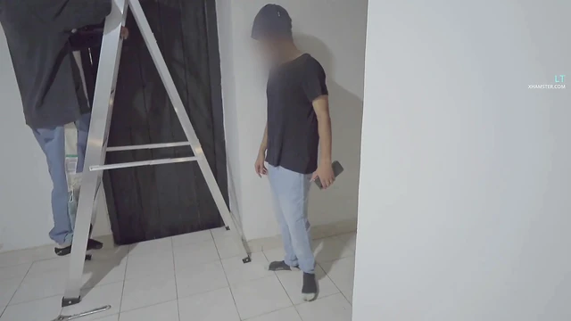 My Neighbour came to help me and then suddenly asked me to masturbate like I am on stage