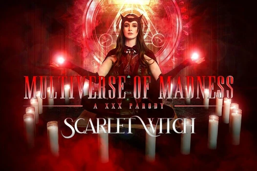 Hazel Moore como Scarlet Witch drena tus poderes en multiverse of madness vr porn