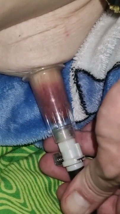 Nipple Suction Pumping . We're playing with my nipple . | Clip 1