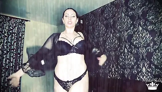 Büyüleyici vücut tacizi ve boşalma geri sayım ile 31 talimatı