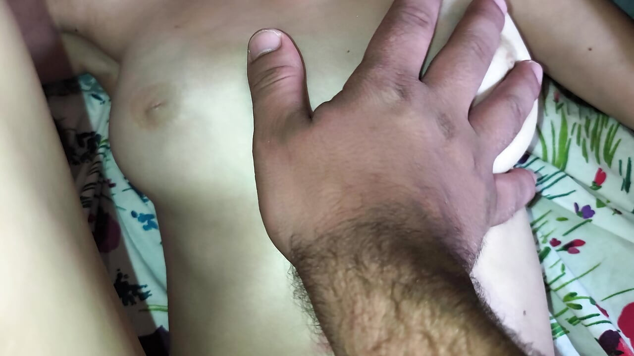 Step Brother Rubs His Huge Dick Against My Pussy And Clit