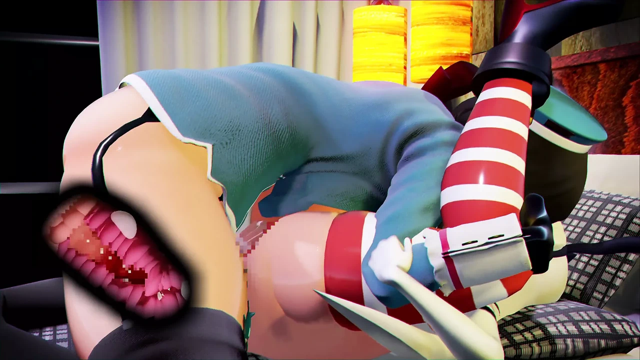 MMD – Takao & Shimakaze Futanari Anal Sex