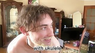 Asian Girl Plays Ukulele While Getting Fucked