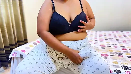 Hot Stepmother with Big Fat Dick Masturbat Was Caught by Stepson - From Female to Shemale by Starpon