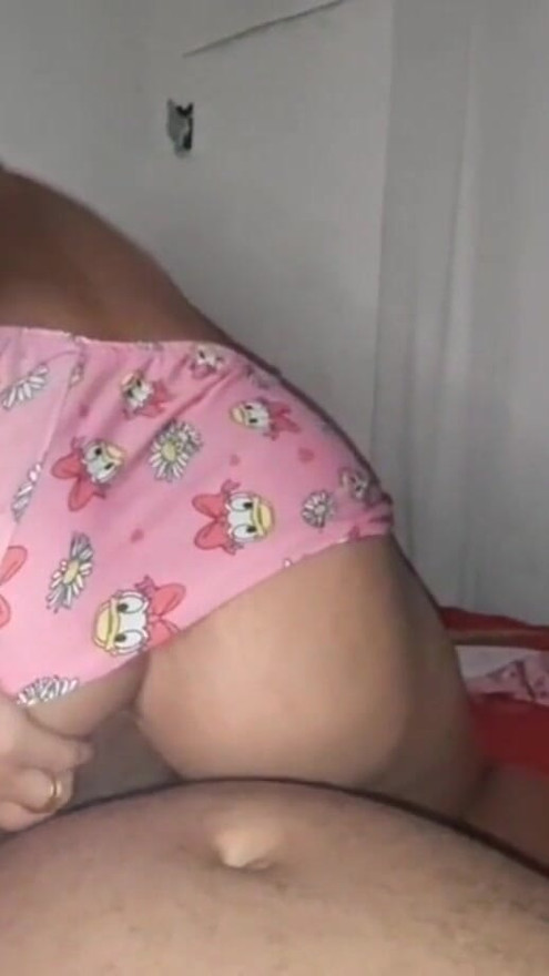Young girl sitting with her ass on the dick of the ogre leo. | Clip 1