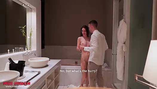 Cheating Wife Cheats On Her Husband With Hotel Waiter