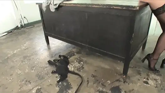 Interogasi polisi wanita lesbian mendapat sedikit keluar dari tangan ...