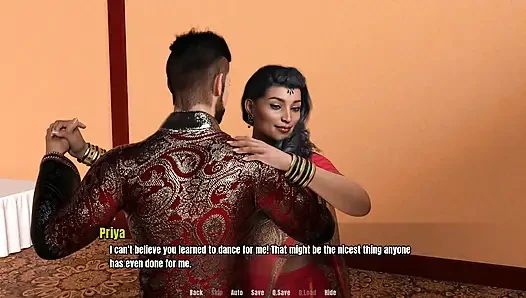 Grandma's house: Indian mature MILF and younger man on wedding ep.45