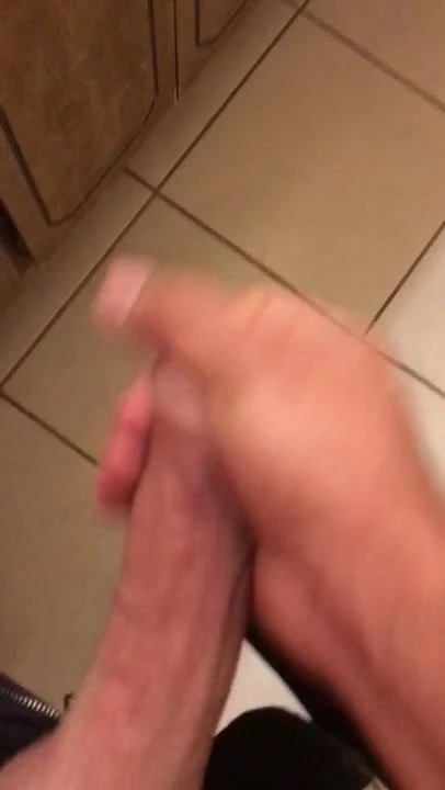 Half hard cock