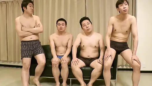 Japanese Teenies Scene 1: Hairy Teen Fucking in Threesome with Double Creampie
