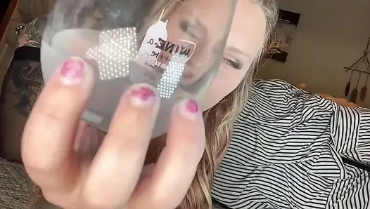 Kinkiest Fantasy Slutty Spit and Squirt Glass