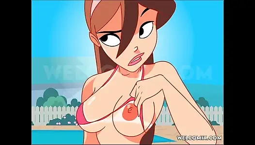 Getting a Suntan - Part 1 - The Naughty Home Animation