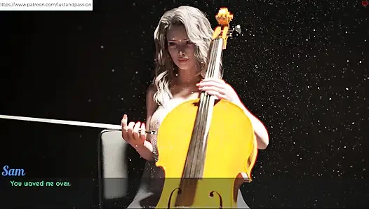 AWAM - Sam massage lotion auf sophia rücken