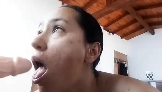 Nyepong kontol tetanggaku