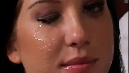 anal, mature, blowjob, brunette, facial cumshot, natural tits, outdoor, small tits