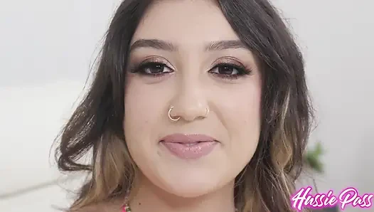 The Pint-sized Arab-cuban Girl Featuring Violet Gems with Brickzilla