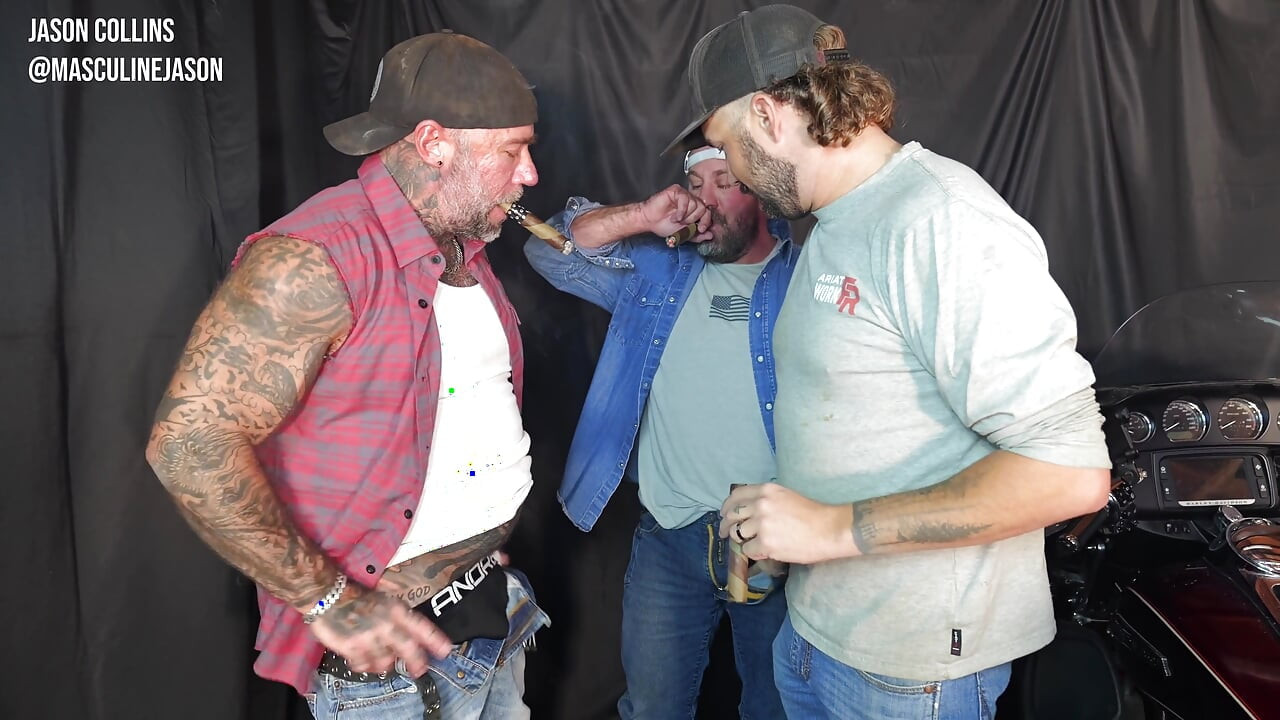 Harley and Cigar 3 Way with Mason Dixon and Bubba Bear Prime