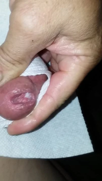 Urethral pee hole fingering and gaping