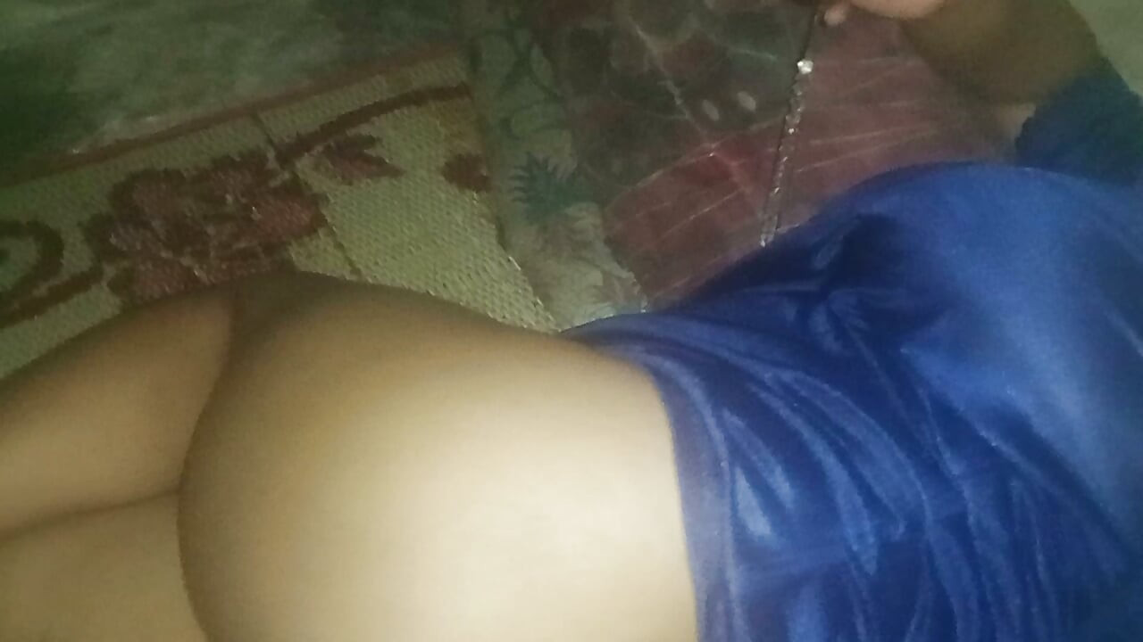 My dad was watching tv, I was lying with my stepmom