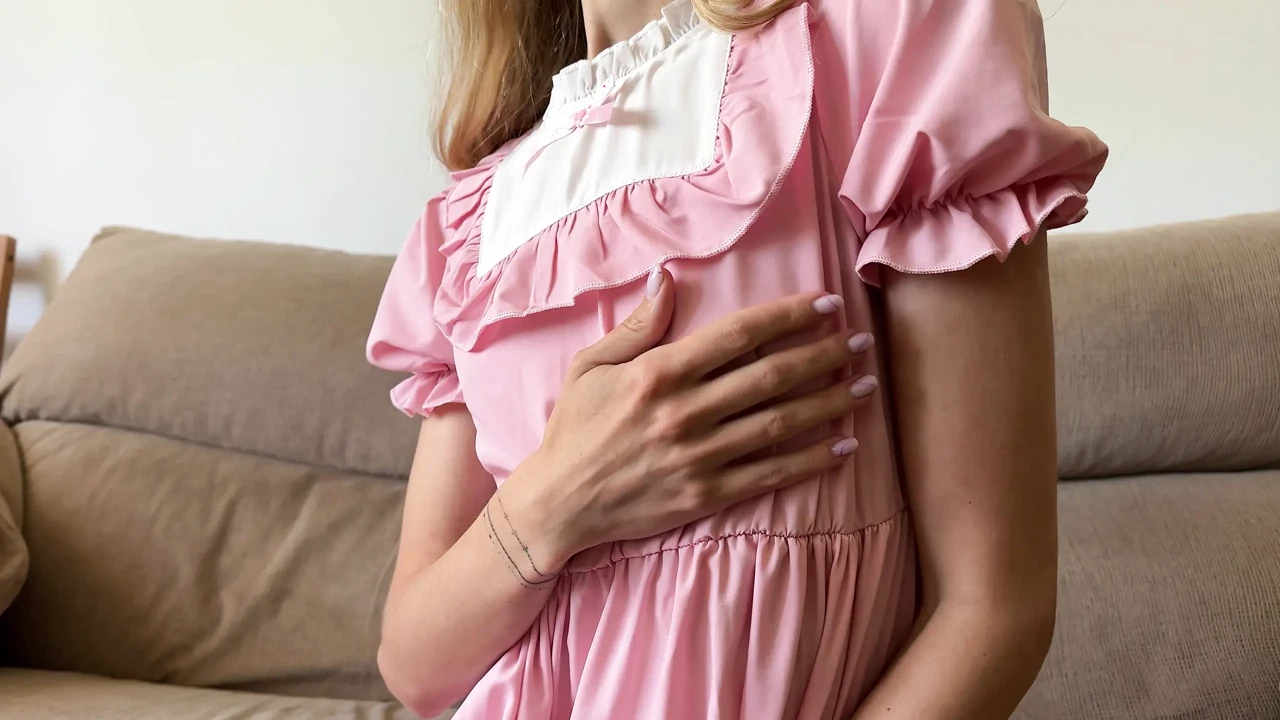 Hot Masturbation and Orgasm From Teen Kinky Roommate
