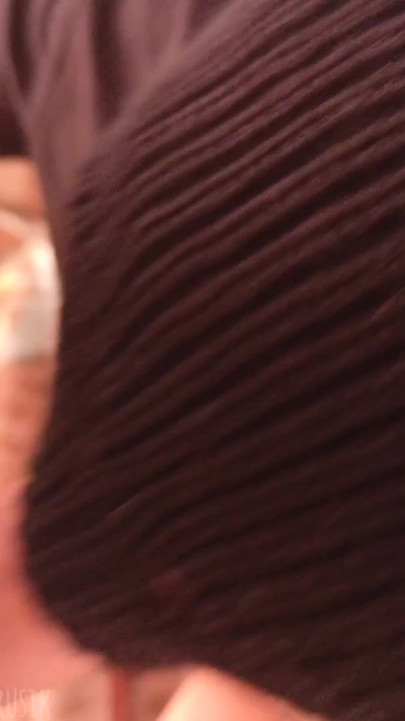 A small ass in cum from a big uncircumcised dick without a condom!