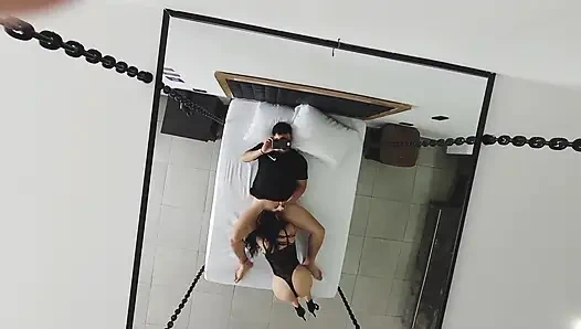 PART ONE beautiful latina loves to make love.. He gives his ass and lets it fill with milk