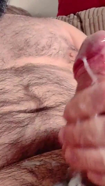 Powerful moment from "Thick Daddy Bear Cums Hard and Loud - SlugsOfCumGuy"