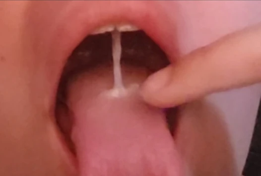 Using my vibrator then licking up my sweet cum